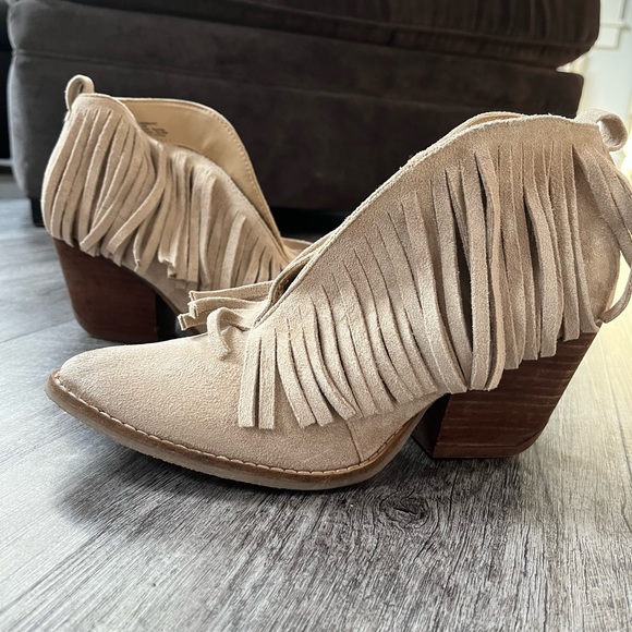 Coconuts By Matisse Lambert Fringe Booties Deals